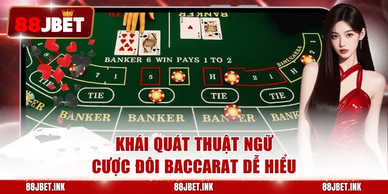 Khái quát thuật ngữ cược đôi baccarat dễ hiểu